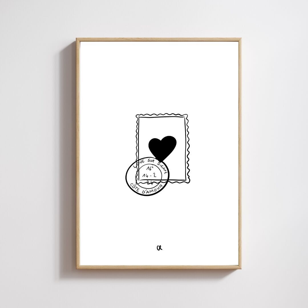 Illustrazione A5 "Timbro tenero"