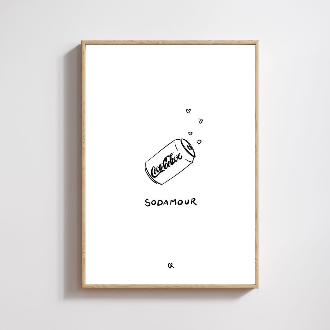 Illustrazione A5 "Sodamour"