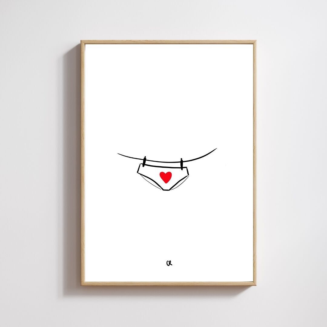 Illustrazione A5 "Cheeky"