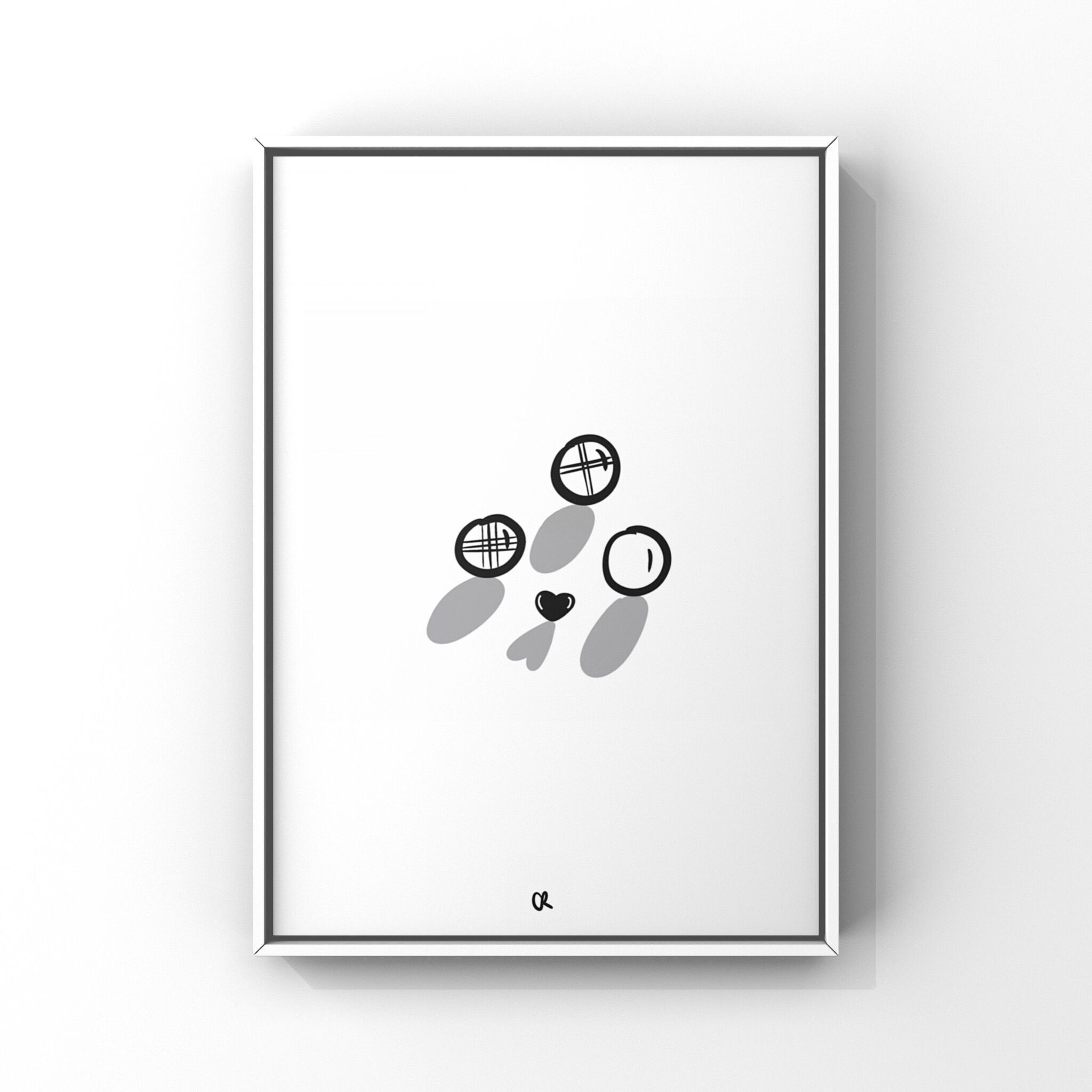 Illustrazione A5 "Ama il momento delle bocce"