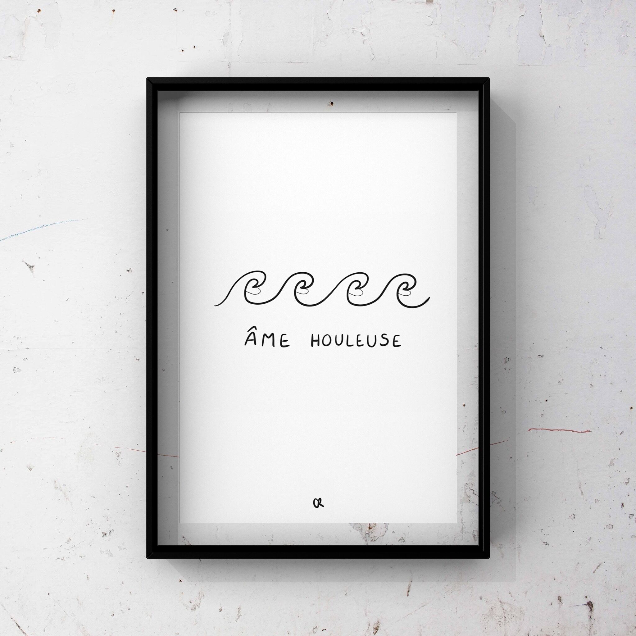 Illustrazione A5 "Anima tempestosa"