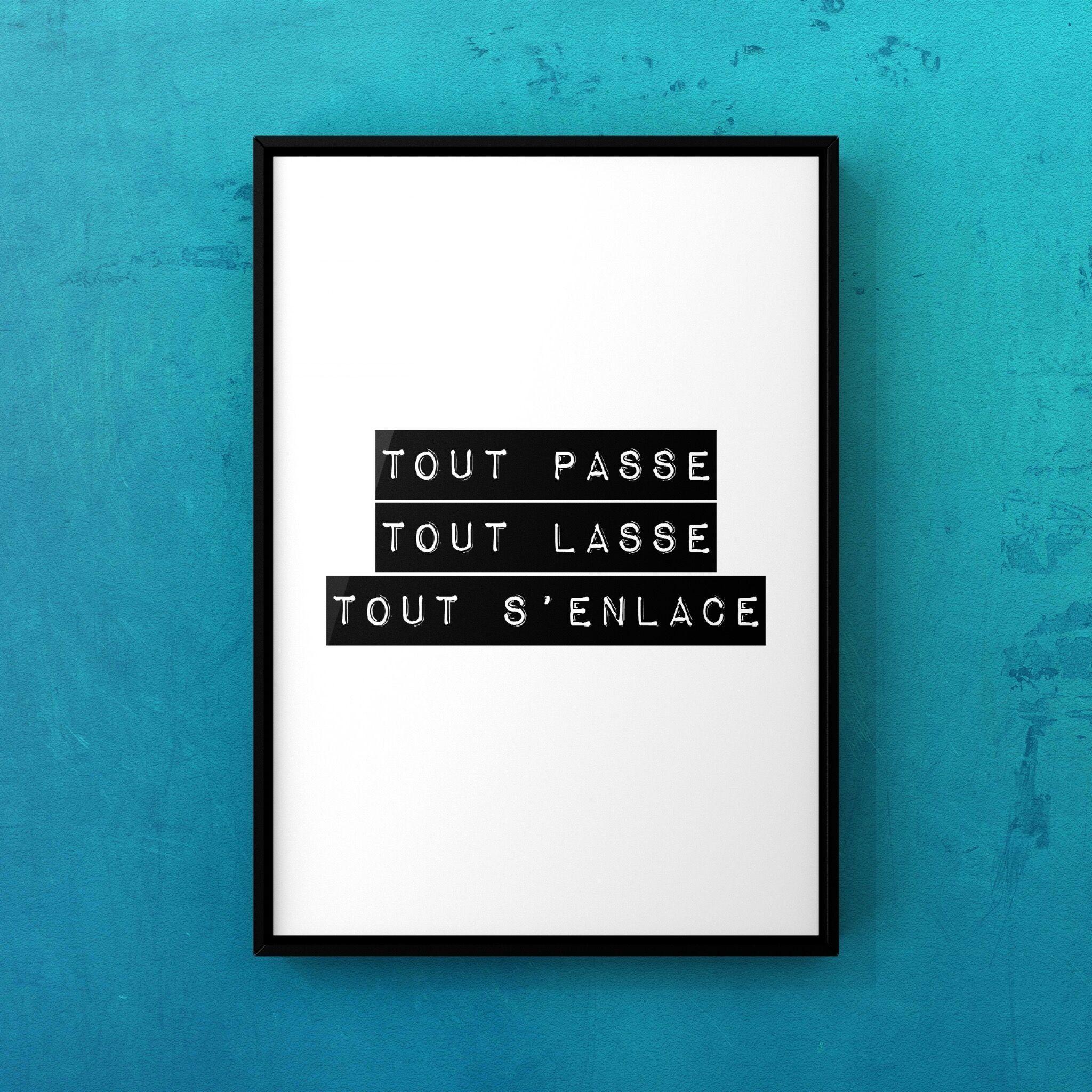 Manifesto della poesia - Tutto passa, tutto stanca, tutto è intrecciato - 21x29.7