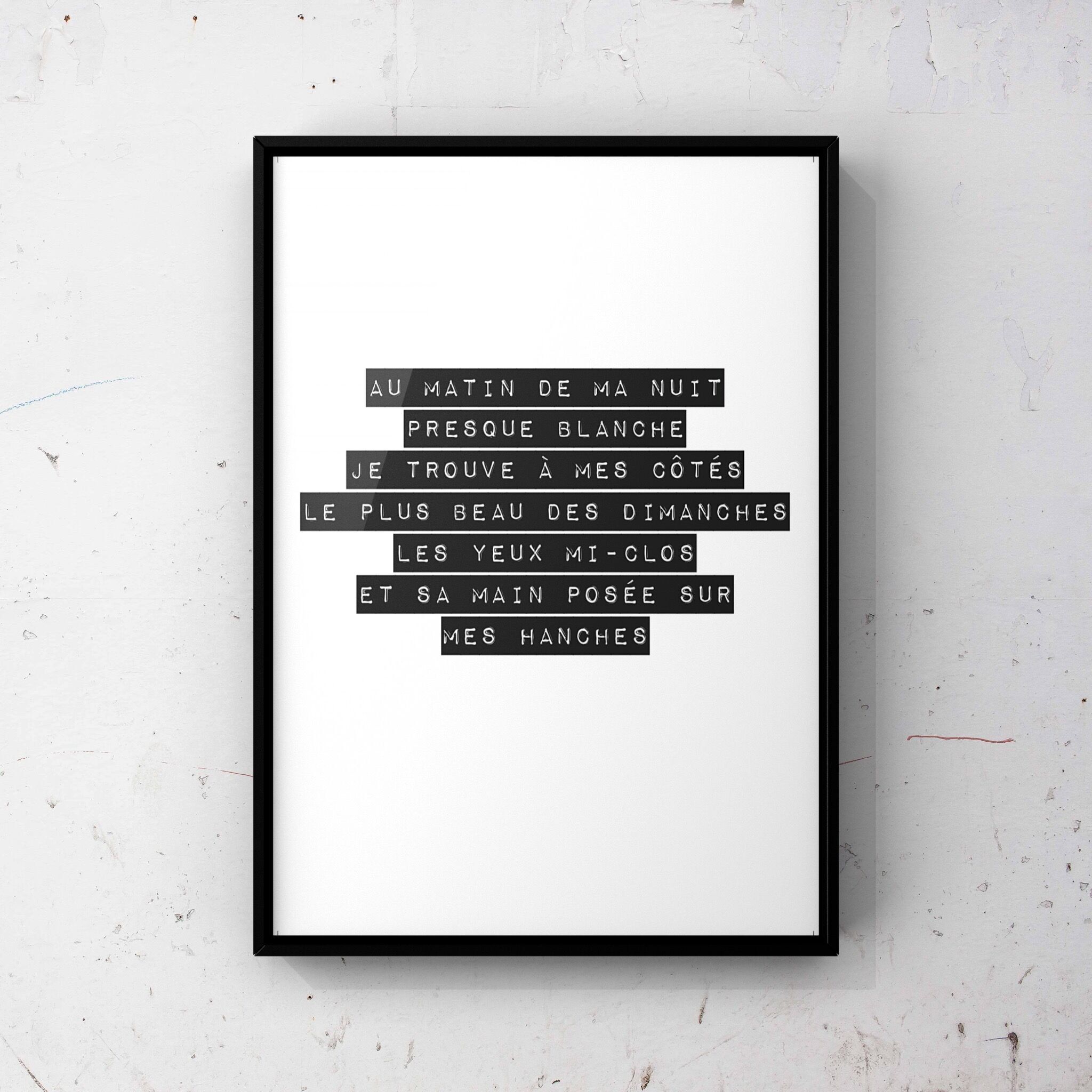 Manifesto della poesia - La mattina della mia notte quasi insonne,...-21x29.7