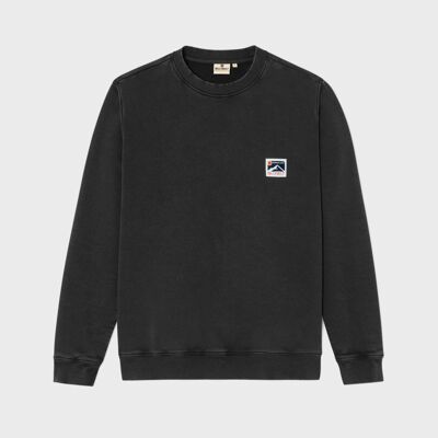 100% Organic Cotton Winter Sweatshirt - Dark Grey