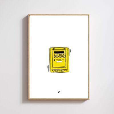 Illustration A5 "Love Letter"