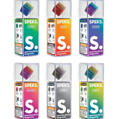 SPEKS 512 - Magnetic Fidget Toy for Adults - Assorted 12 Packs