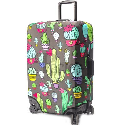 Housse de valise Periea – Cactus – 3 tailles