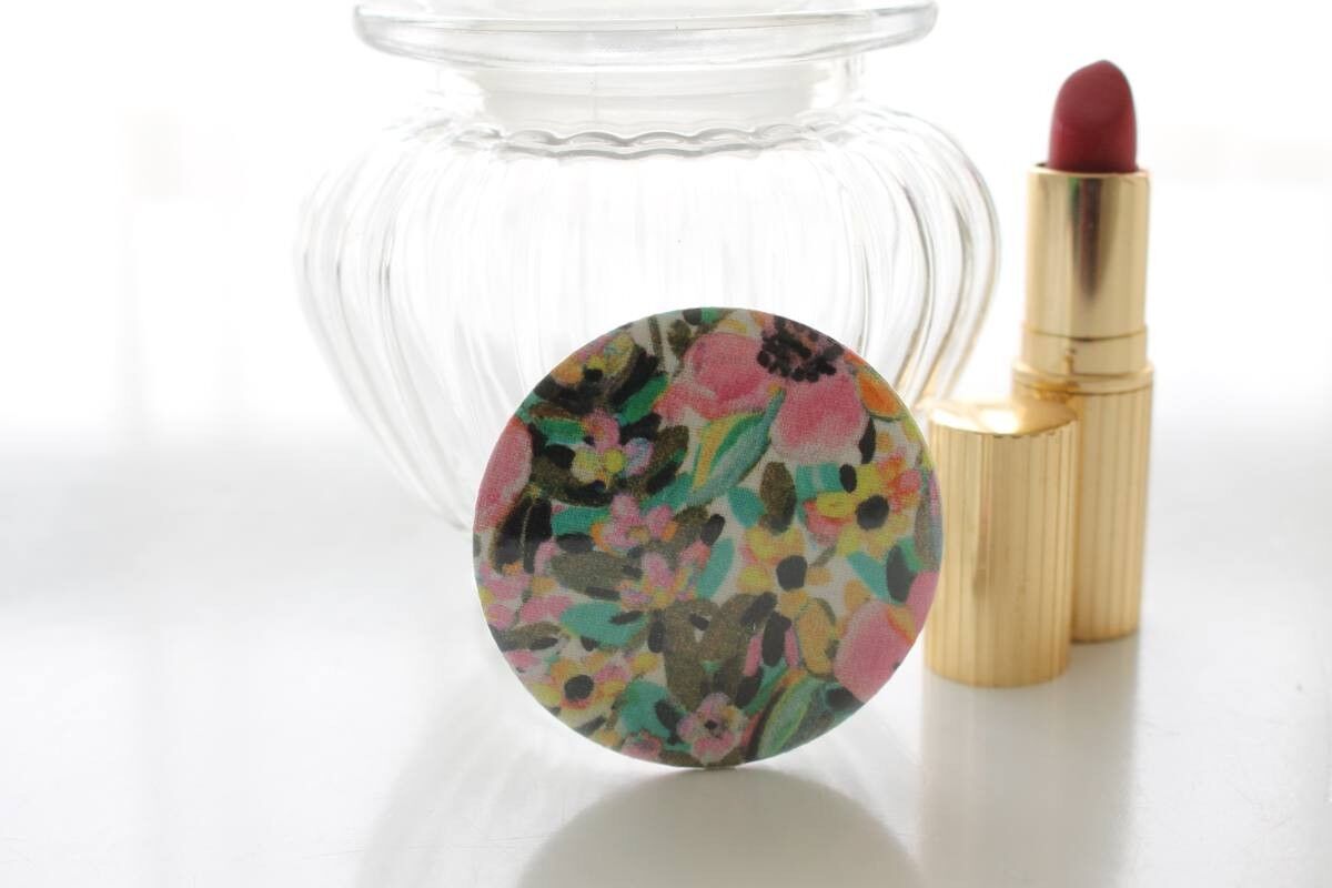 Specchio tascabile rosa Bella Prairie