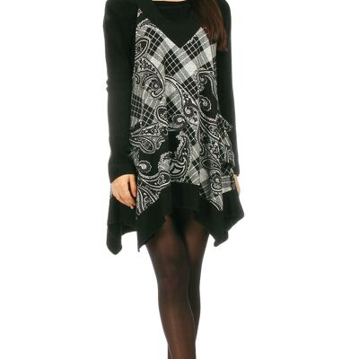 Top + terry sweater set (A051)