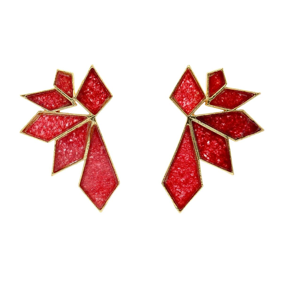 Orava-Rubin-Ohrringe