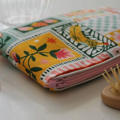Pochette zippée Alna fruits
