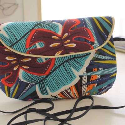Sac poketto tropical coloré