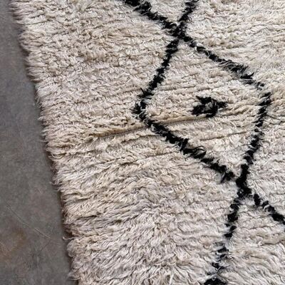 Moroccan Berber Corridor Carpet – Pure Wool Custom Handmade Rug 80 x 240 cm