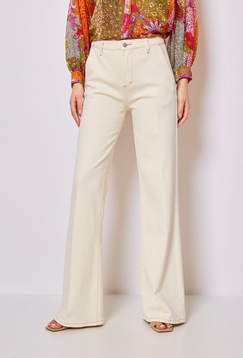 Schicke Schlaghose mit Taschen