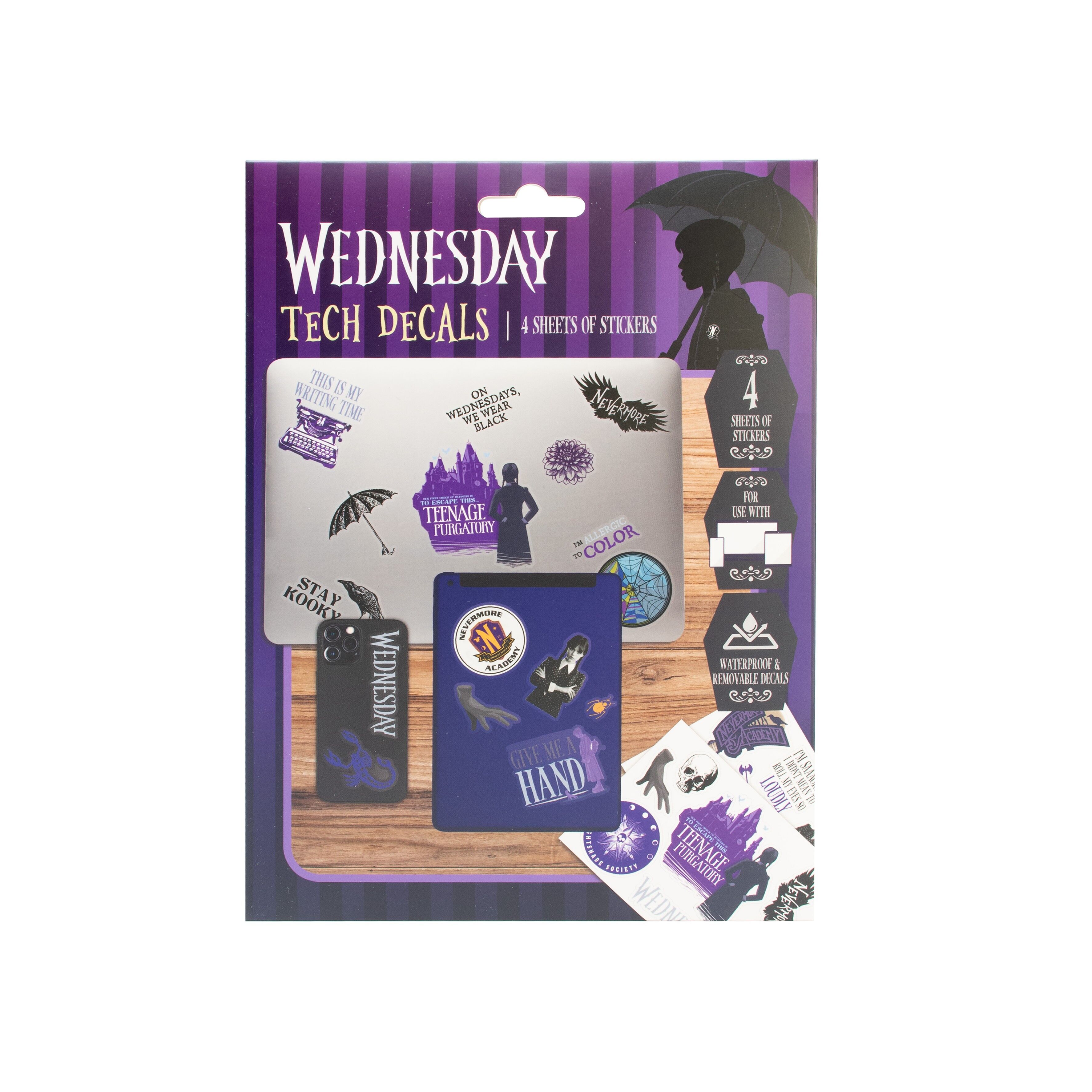 WEDNESDAY - Tech Sticker Set