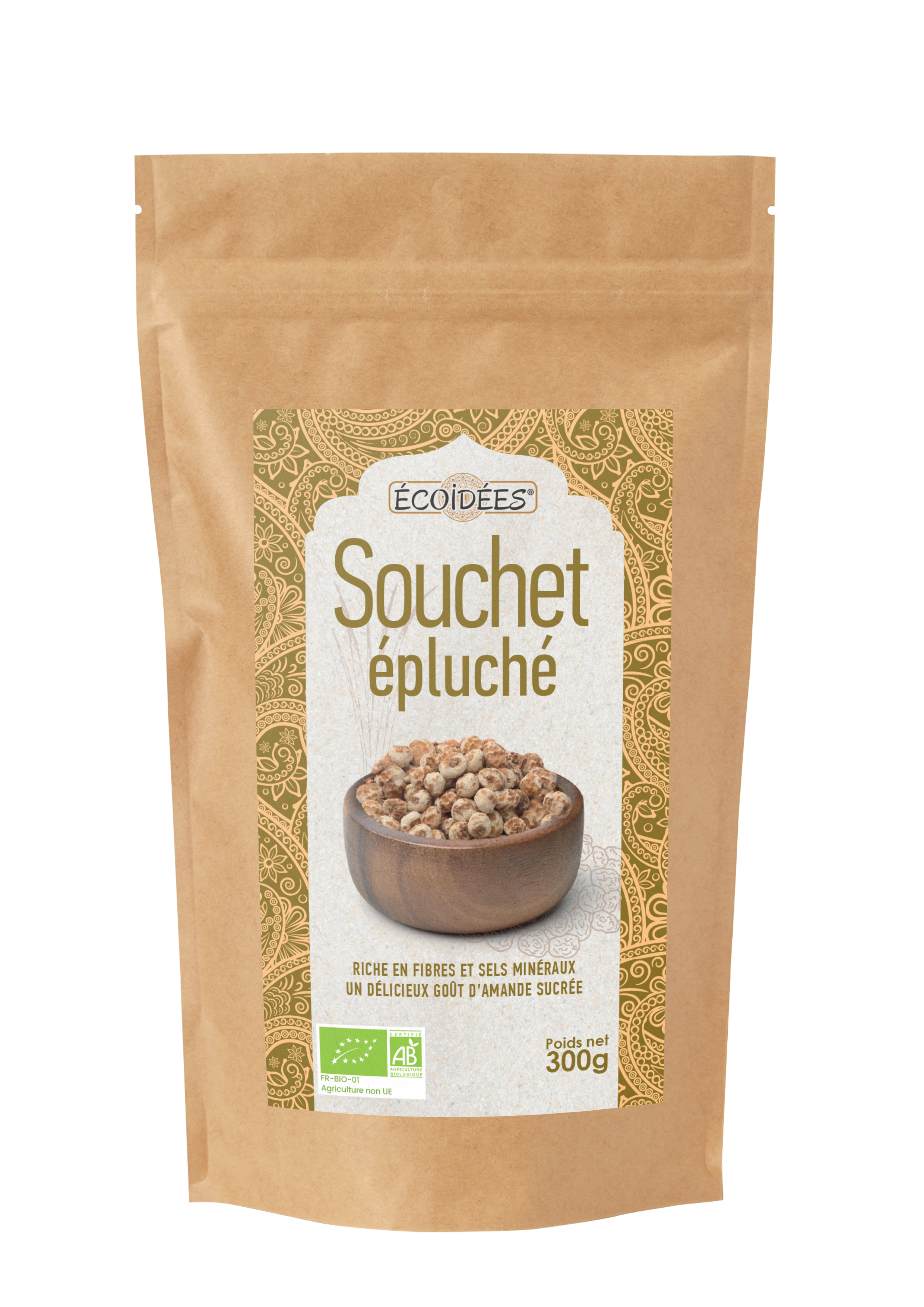 Souchet entier épluché - BIO - 300g