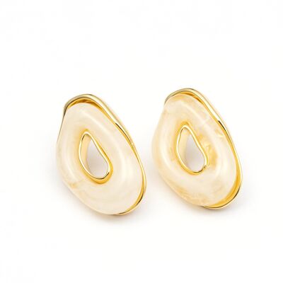 Boucles d'oreilles Almudena | Acier inoxydable de qualité supérieure