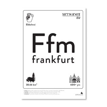 Francfort - A3 noir et blanc 1