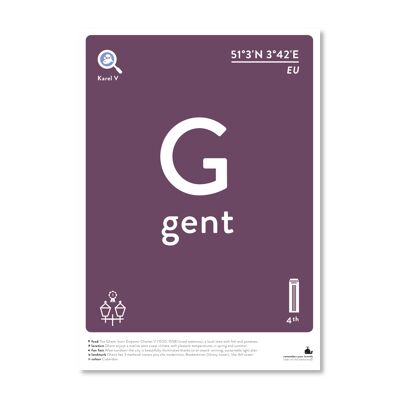 Gent - colour A3