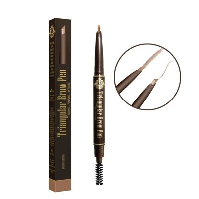 VIVA LA DIVA triangular tip eyebrow pencil brown - Light Brown