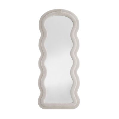 Mirror imitation bonet beige 70x170 cm