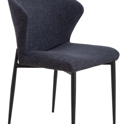 Eetkamerstoel set of 2, antraciet