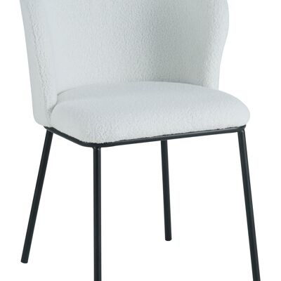 Set van 2 stoelen wit