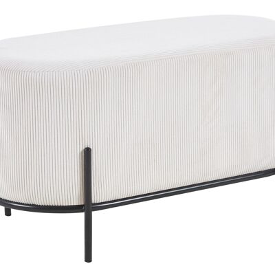Velours côtelé beige Solid Earth Kruk