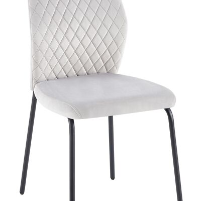 Ensemble de 2 chaises gris clair