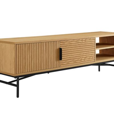Mueble bajo 160 cm eiken realmente houtfiner