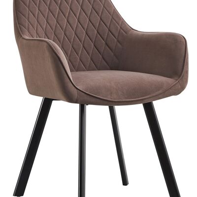 Set van 2 fauteuils bruin