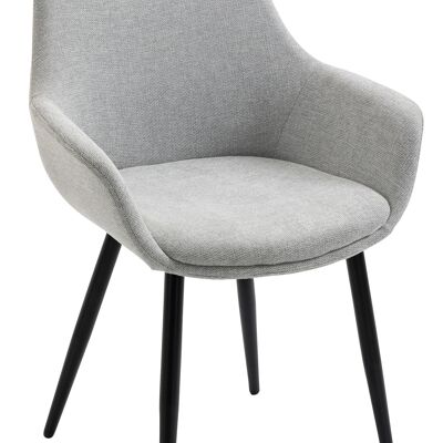 Fauteuil 2er set lichtgrijs