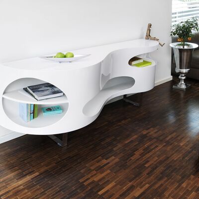Sideboard 200x50x75 cm wit