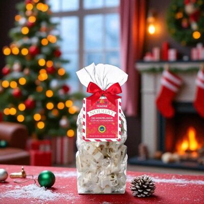 Sacchetto di Natale al Torrone Morbido IGP di Montélimar - 150 g