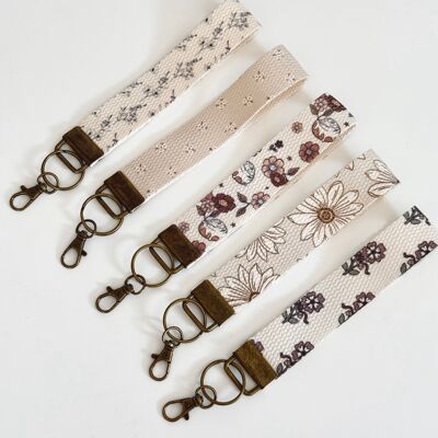 Dragonne / Porte-clés en toile, 72 motifs | Porte-clés fait main
