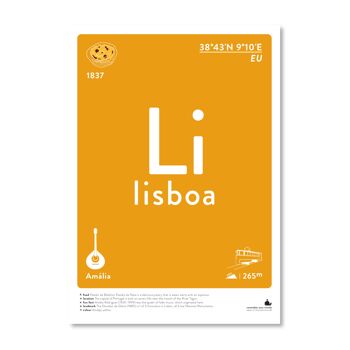 Lisboa - couleur A3 1