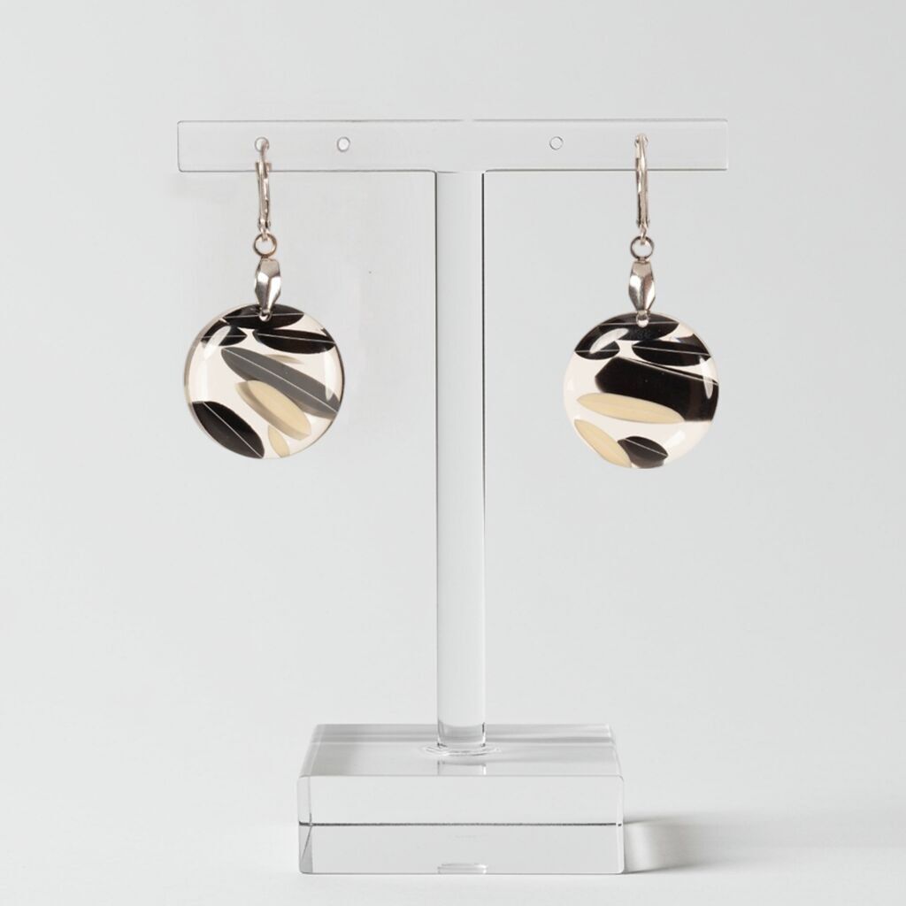 "Meteor" Earrings - Black