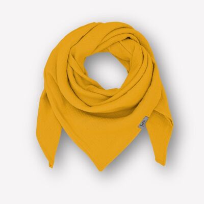 Bufanda de muselina para niños • Girasol