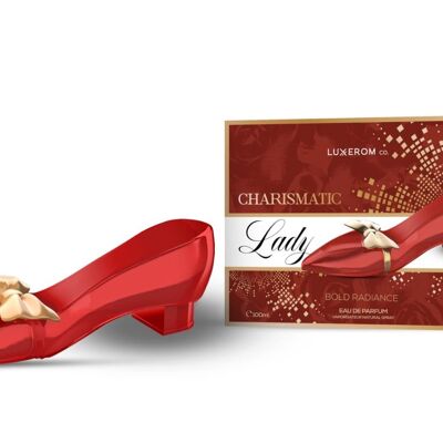 PERFUME 100ML LUXEROM CHARISMATIC LADY BAD RADIANCE