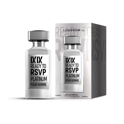 PROFUMO 100ML LUXEROM IXIX PRONTO PER RSVP PLATINO