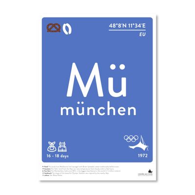 München - couleur A3