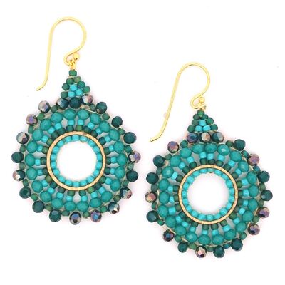 Pendientes Leyla Boho-Estilo Ibiza