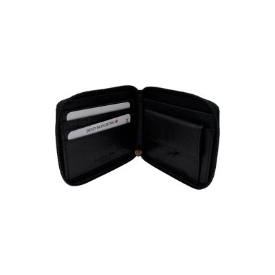 CARTERA DE CUERO DE VACA DREAD