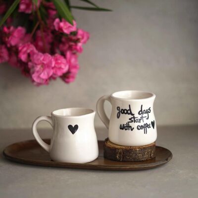 Tasse avec message