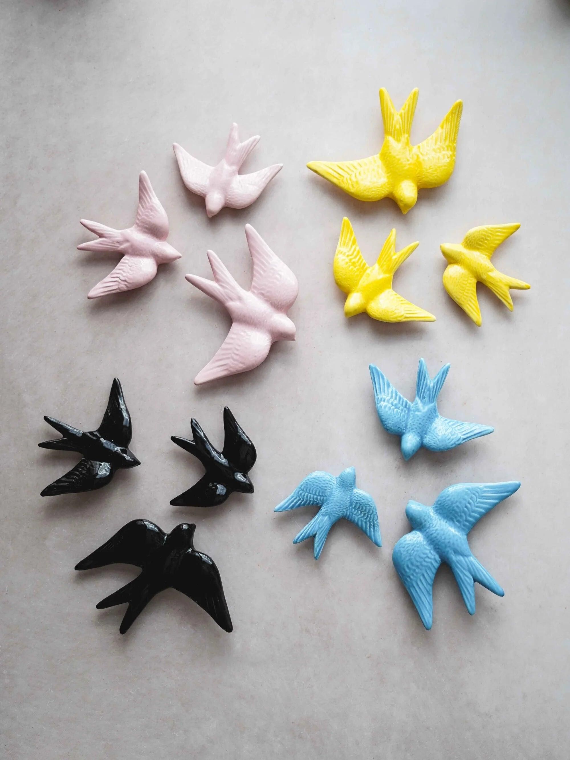 Set di 3 rondini primaverili