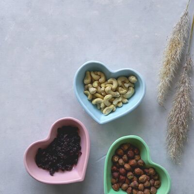 Heart appetizer bowls