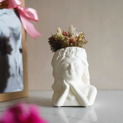 Mini vase Anita avec fleurs