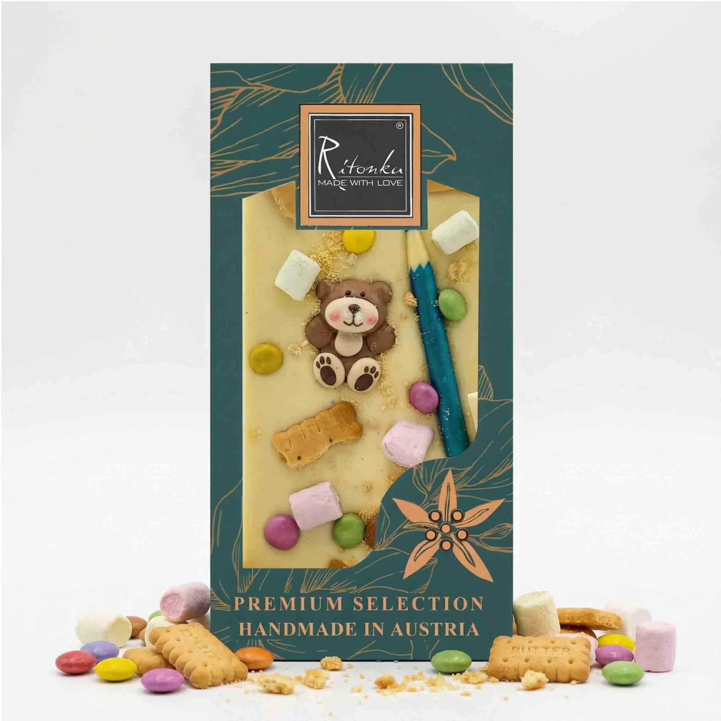 Premium white chocolate Enjoy school 95g