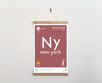 New York - couleur A3 5
