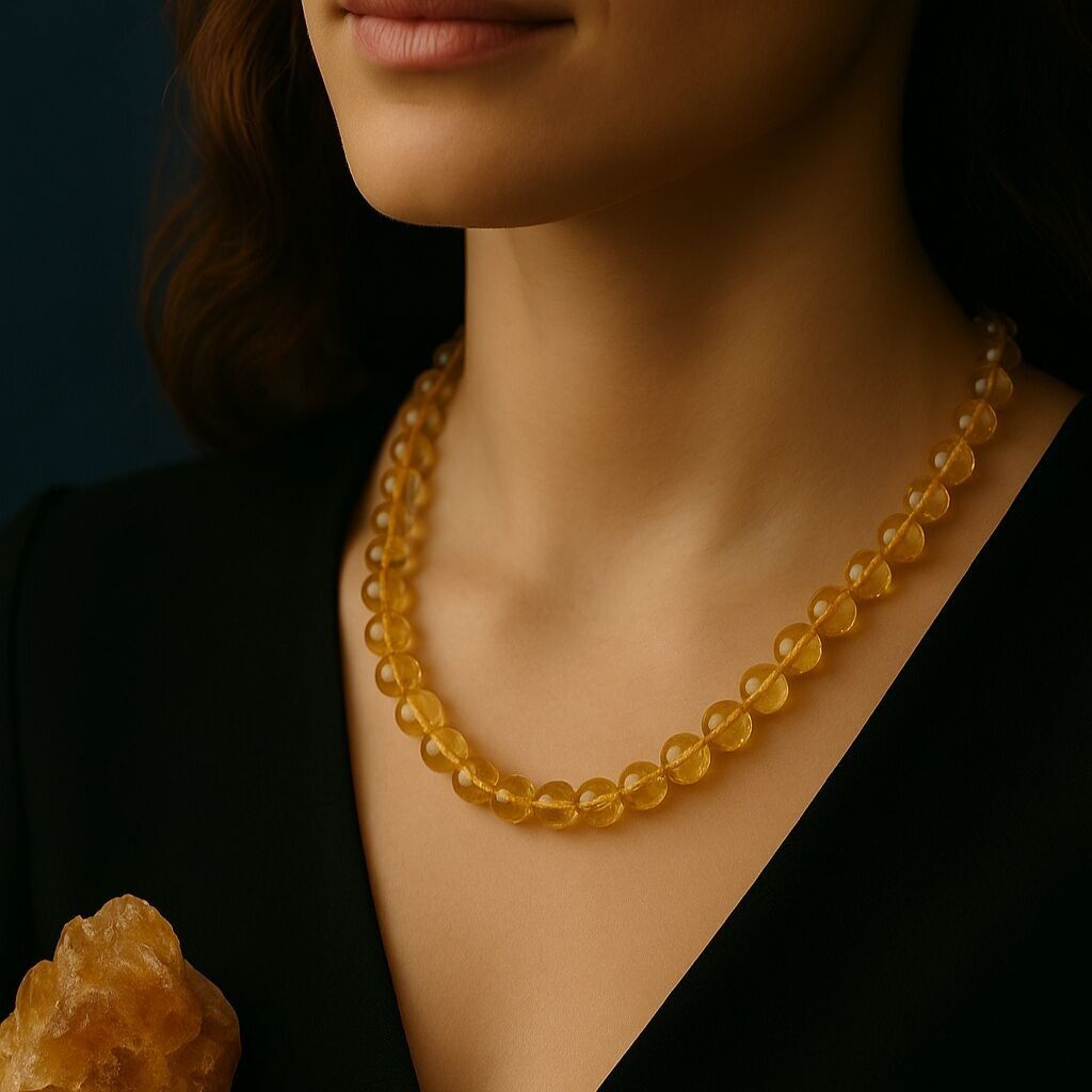 Citrine Necklace "Energy and Creativity"